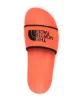 The North Face logo-print slides