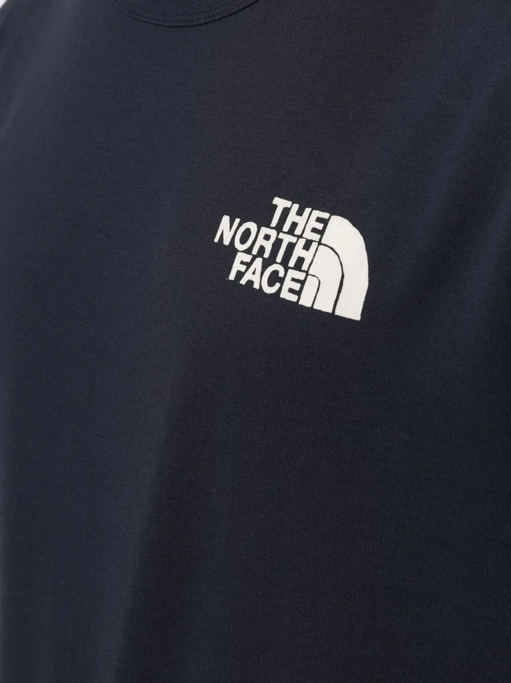 фото The north face футболка с круглым вырезом и логотипом