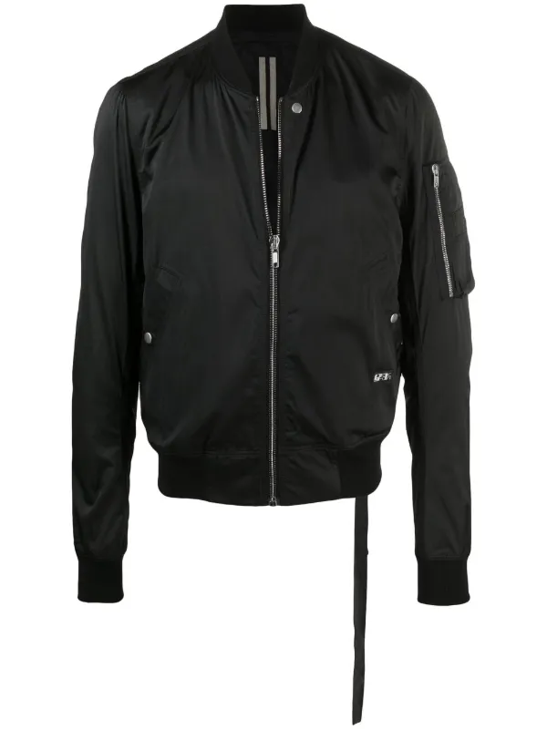 rick owens zip up jacket