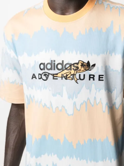 Shop adidas Adventure Archive graphic-print T-Shirt with Express Delivery -  FARFETCH