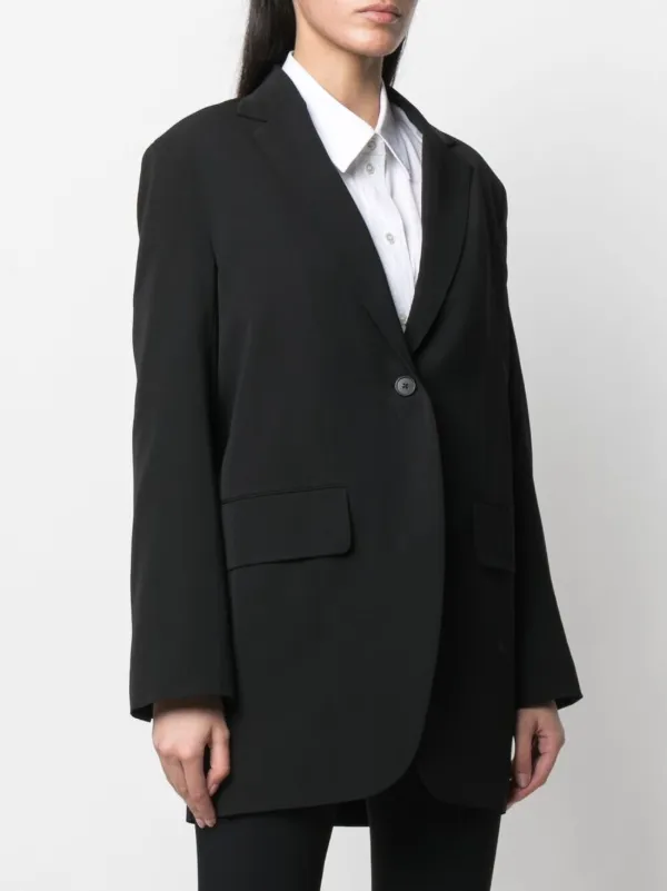 The Row Obine シングルジャケット | ブラック | FARFETCH JP