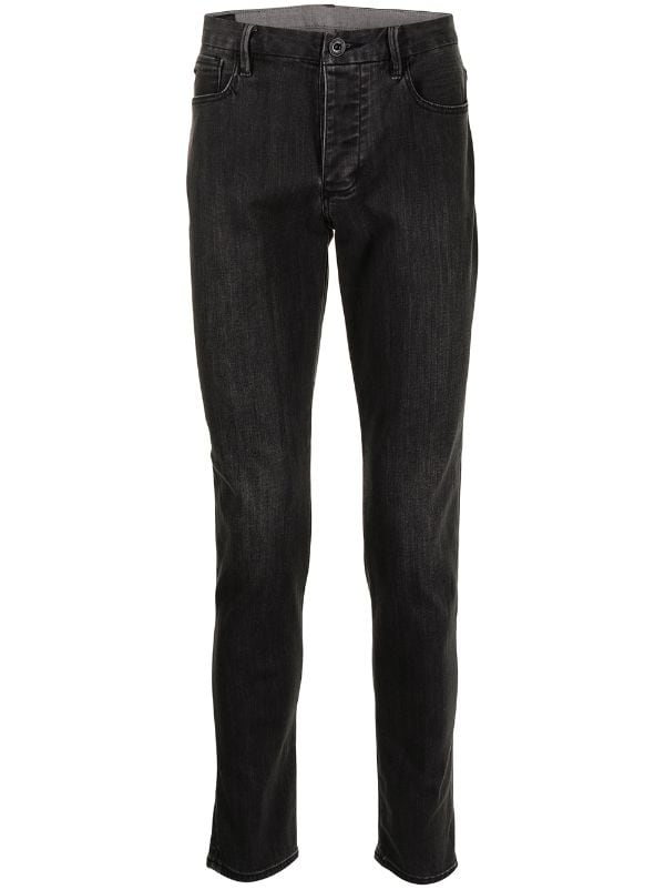 armani dark wash jeans