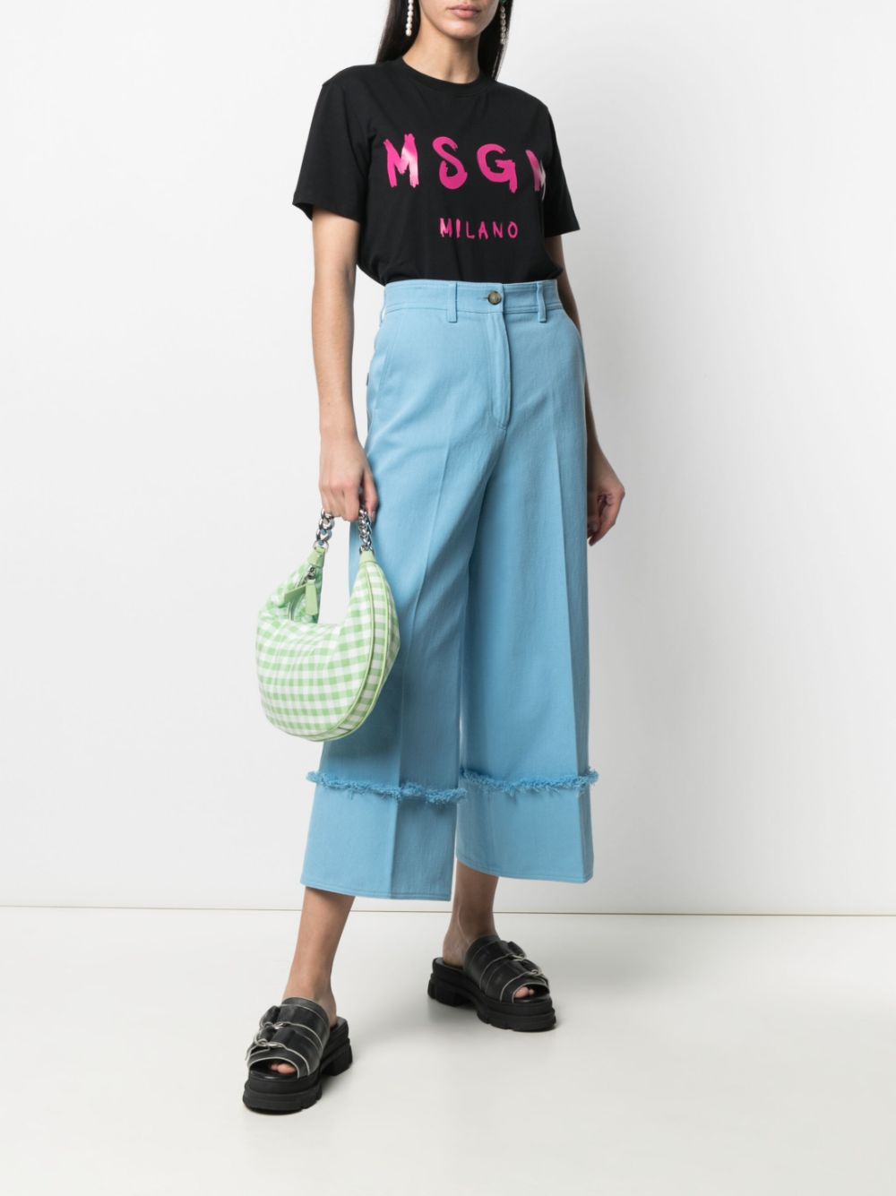 фото Msgm футболка с логотипом