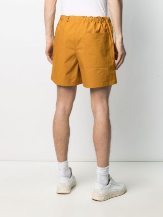 embroidered-design drawstring shorts展示图