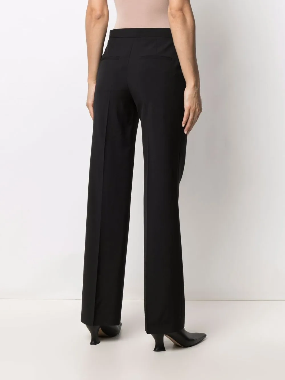 фото Jil sander брюки bootcut с завышенной талией