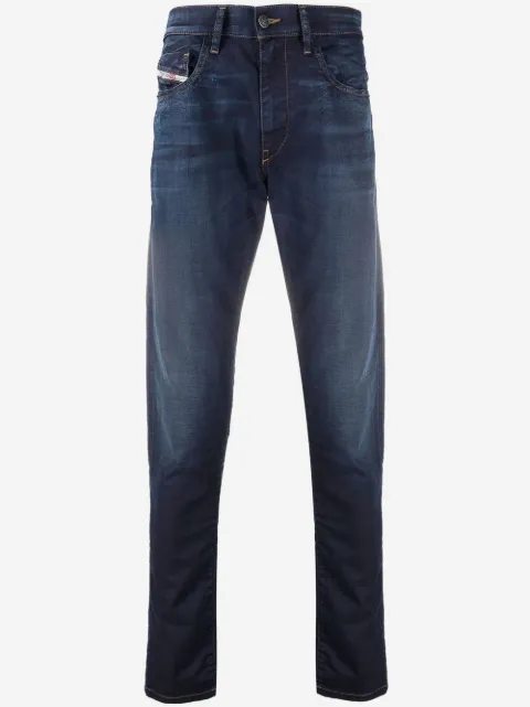 Diesel D-Strukt mid-rise straight-leg jeans