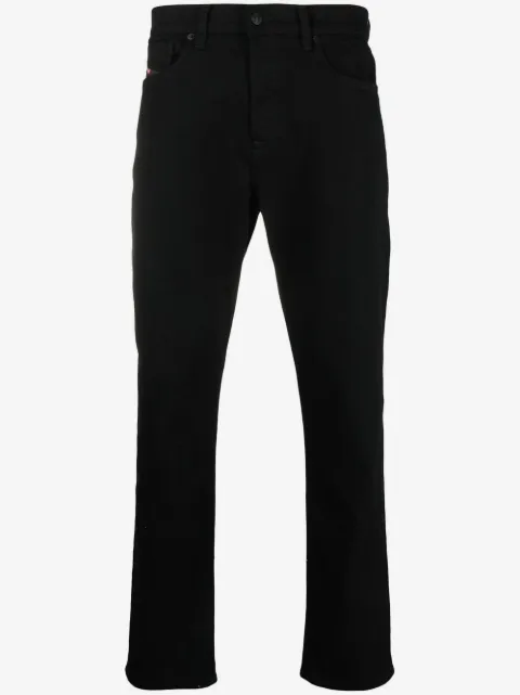 Diesel high-waisted tapered jeans