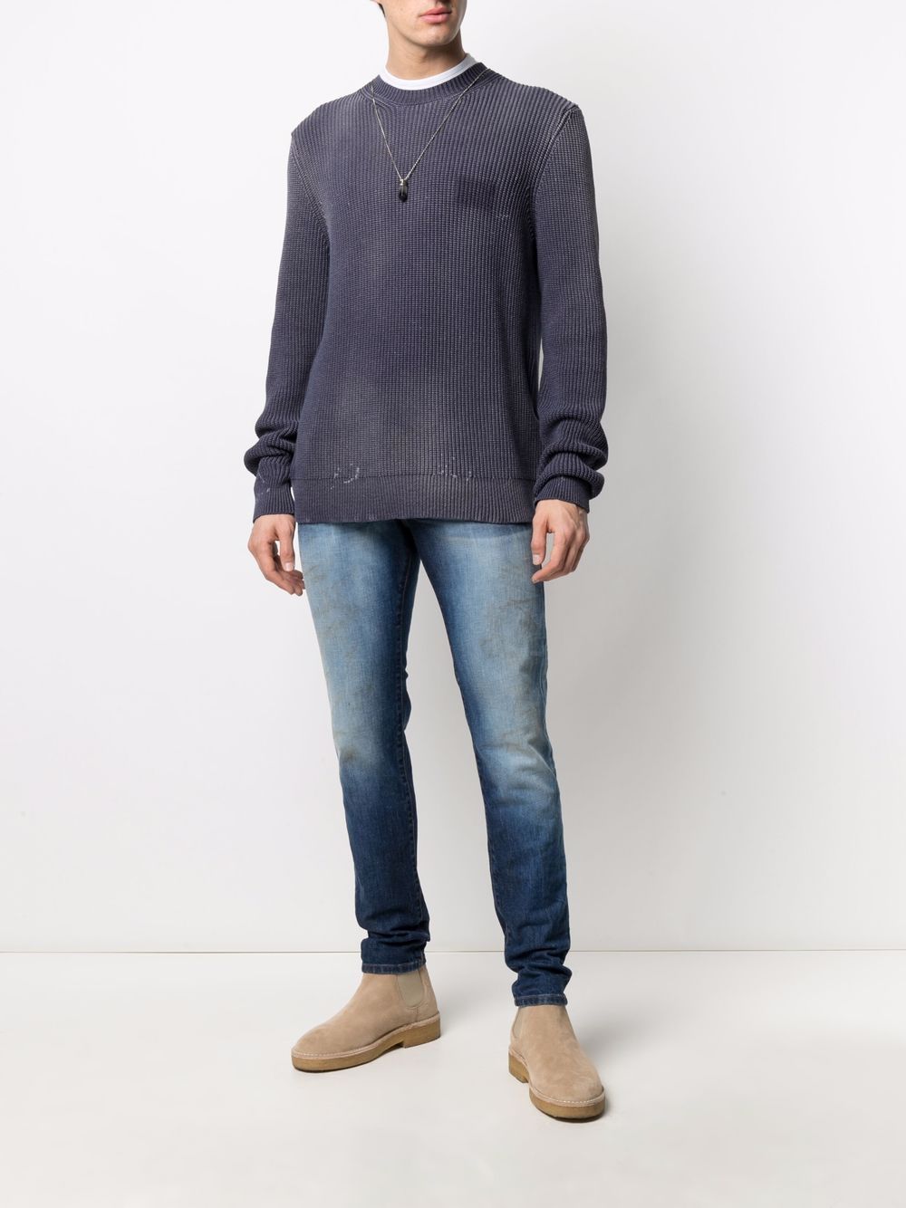 Diesel Slim-fit jeans - Blauw