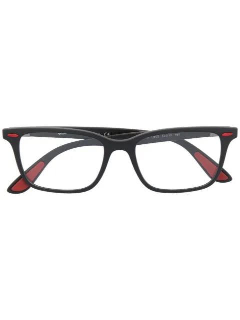 Ray-Ban Ferrari rectangle-frame glasses