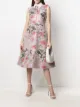 Image 2 of Patou floral print flared dress