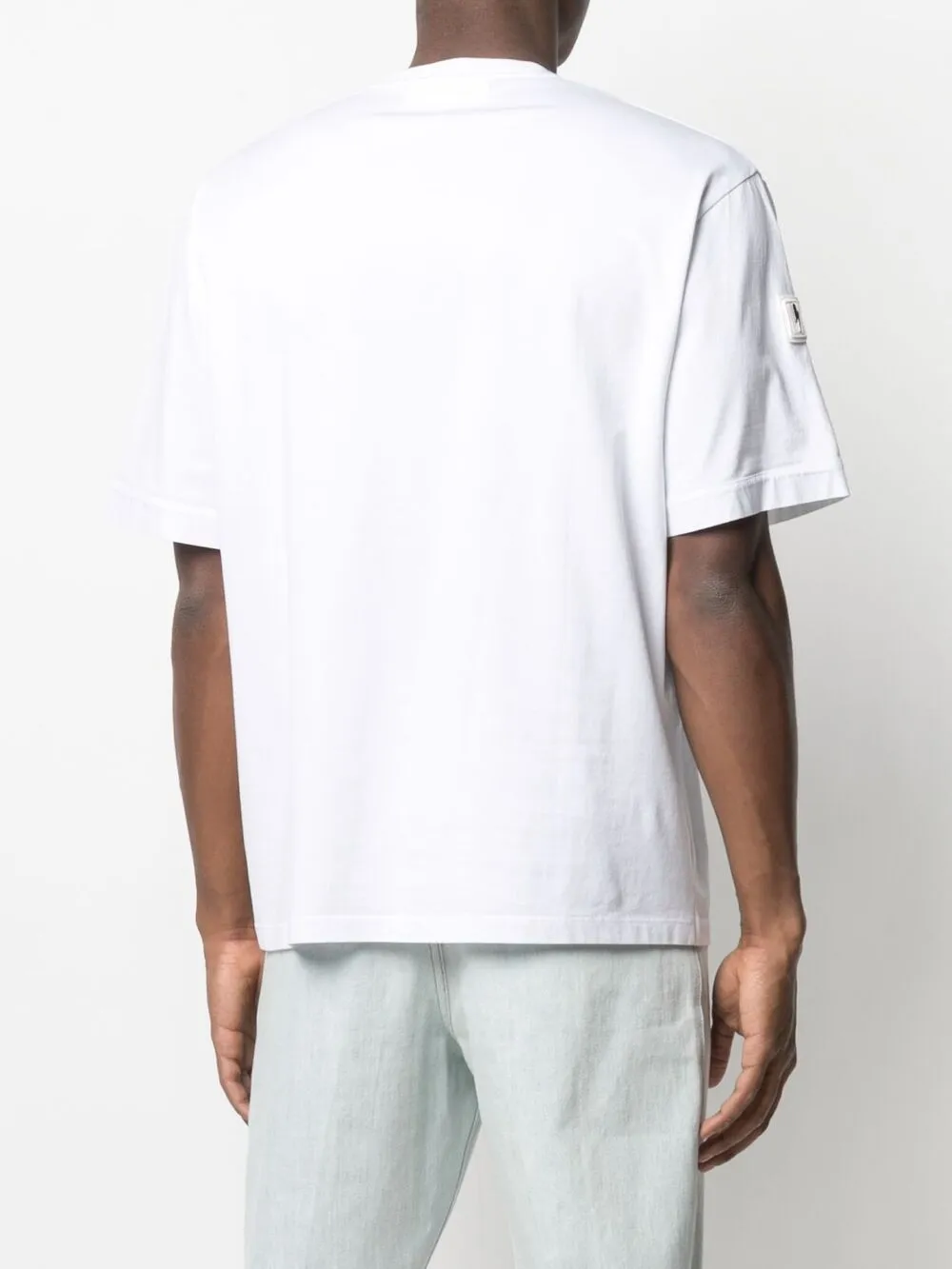 фото Neil barrett футболка с нашивкой thunderbolt