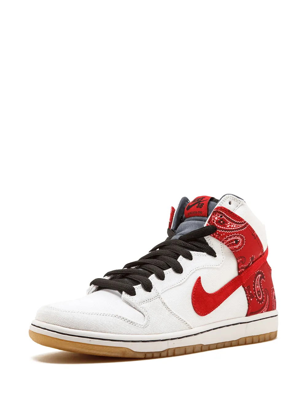 Shop Nike Dunk High Pro Sb "cheech And Chong" Sneakers In White