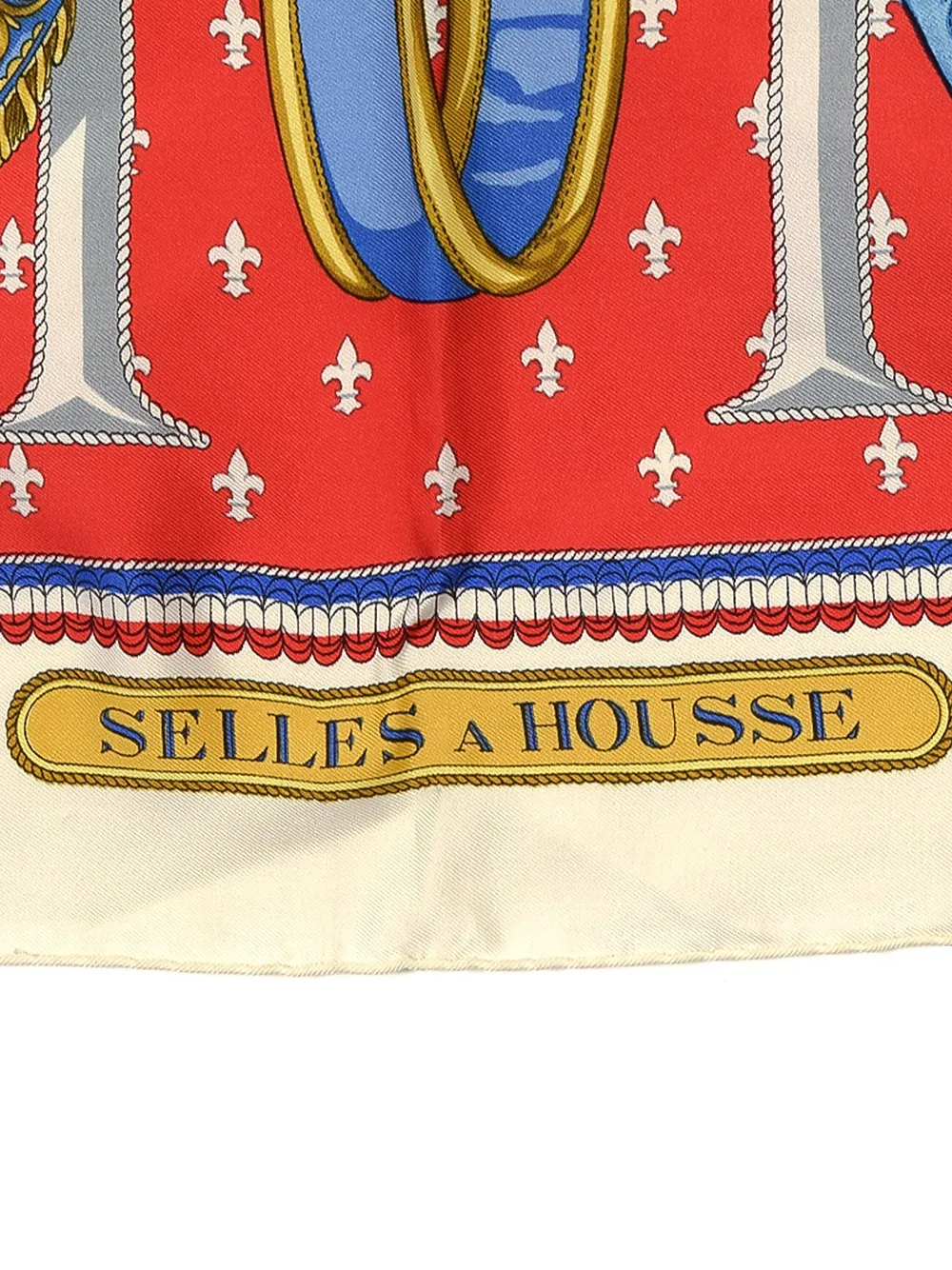 фото Hermès шарф selles a housse pre-owned