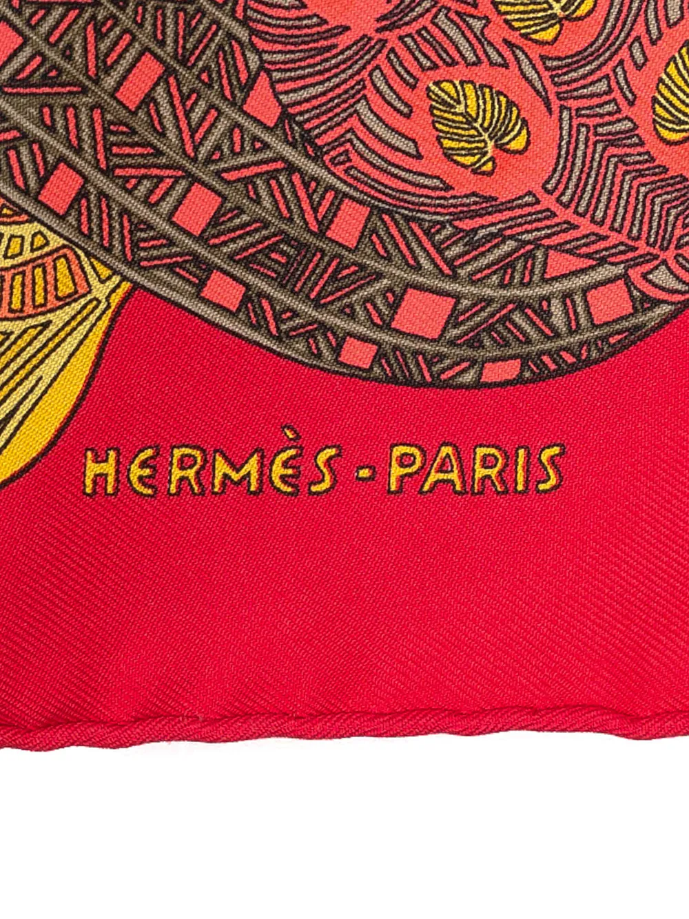 фото Hermès шарф art des steppes pre-owned