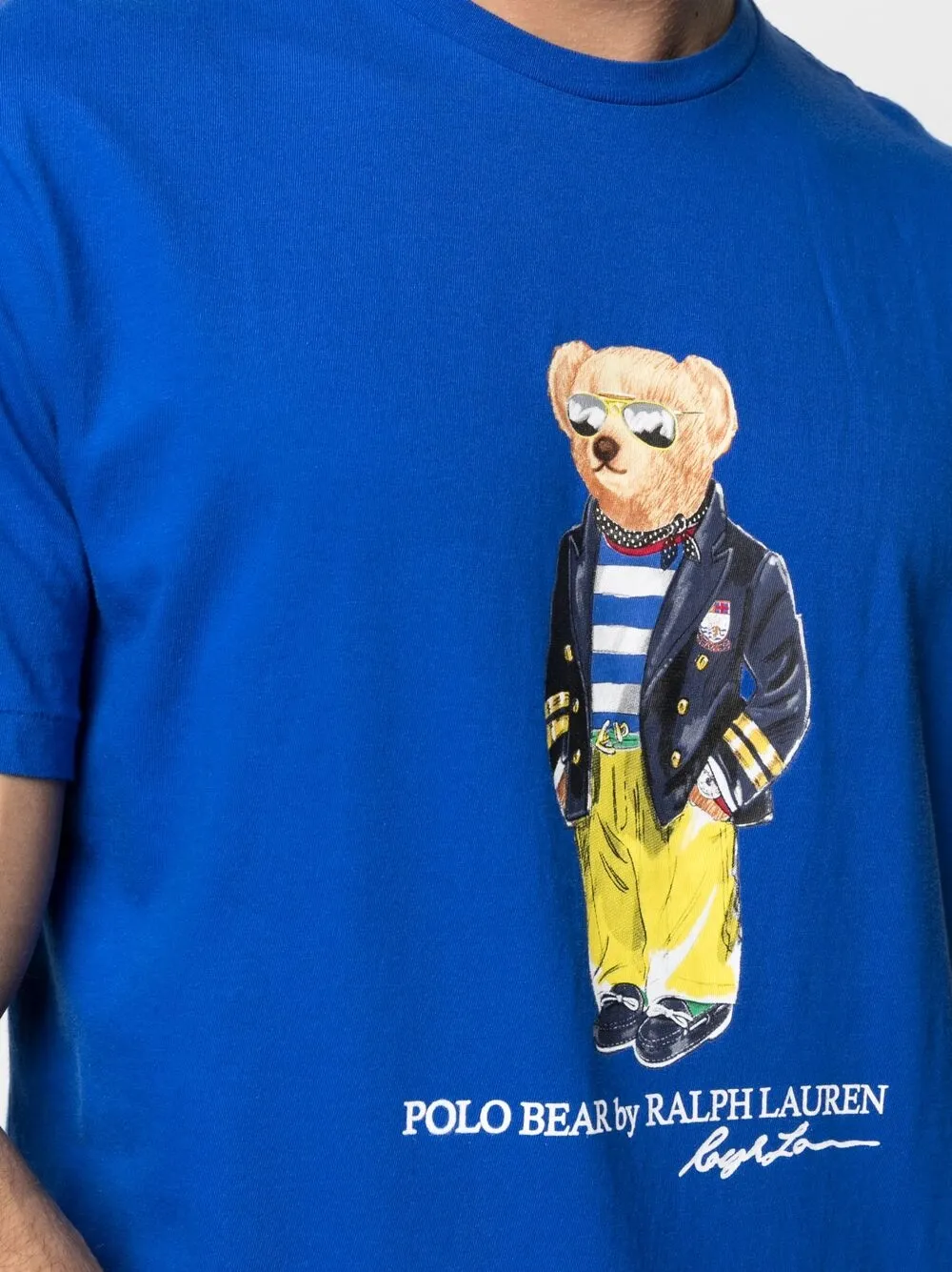 фото Polo ralph lauren футболка с графичным принтом polo bear