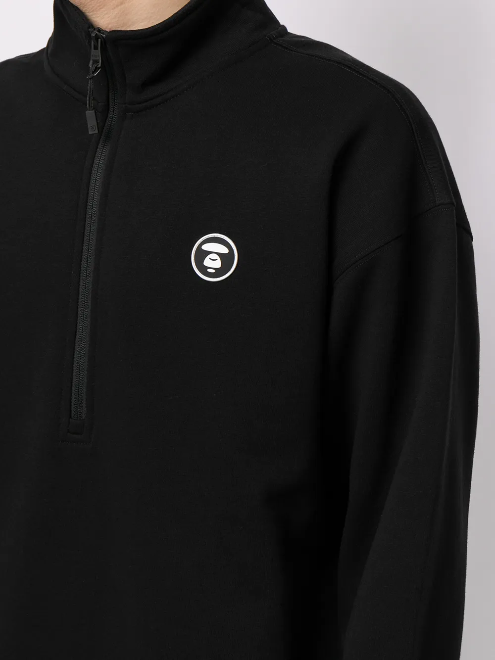 фото Aape by *a bathing ape® толстовка с нашивкой-логотипом