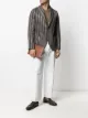 Image 2 of Circolo 1901 striped single-breasted jacket