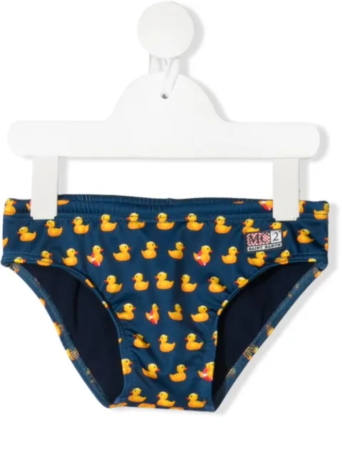MC2 Saint Barth Kids traje de baño con motivo de patos