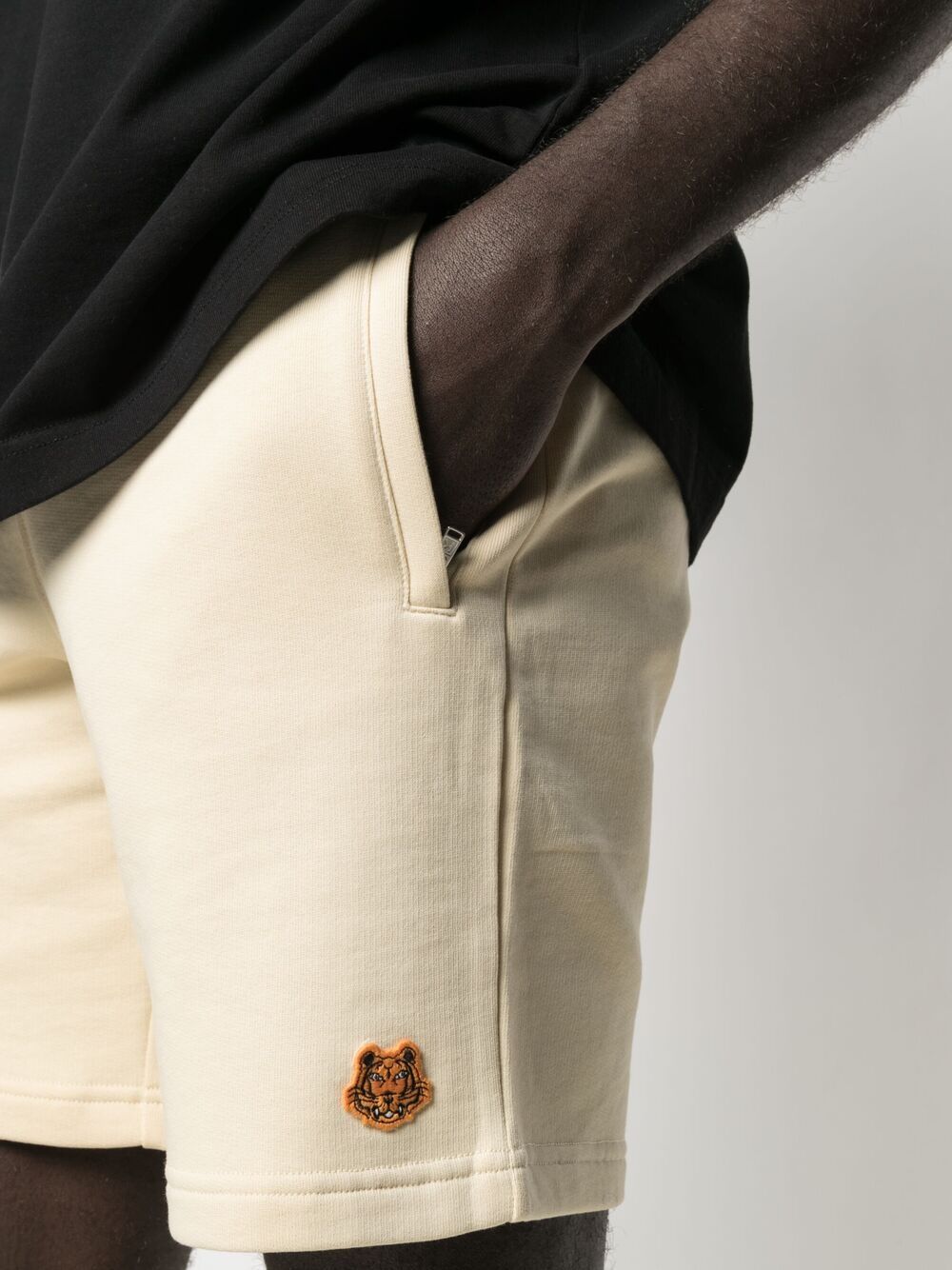 фото Kenzo шорты из джерси с вышивкой tiger