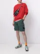 Image 2 of Stone Island logo-patch cotton cargo shorts