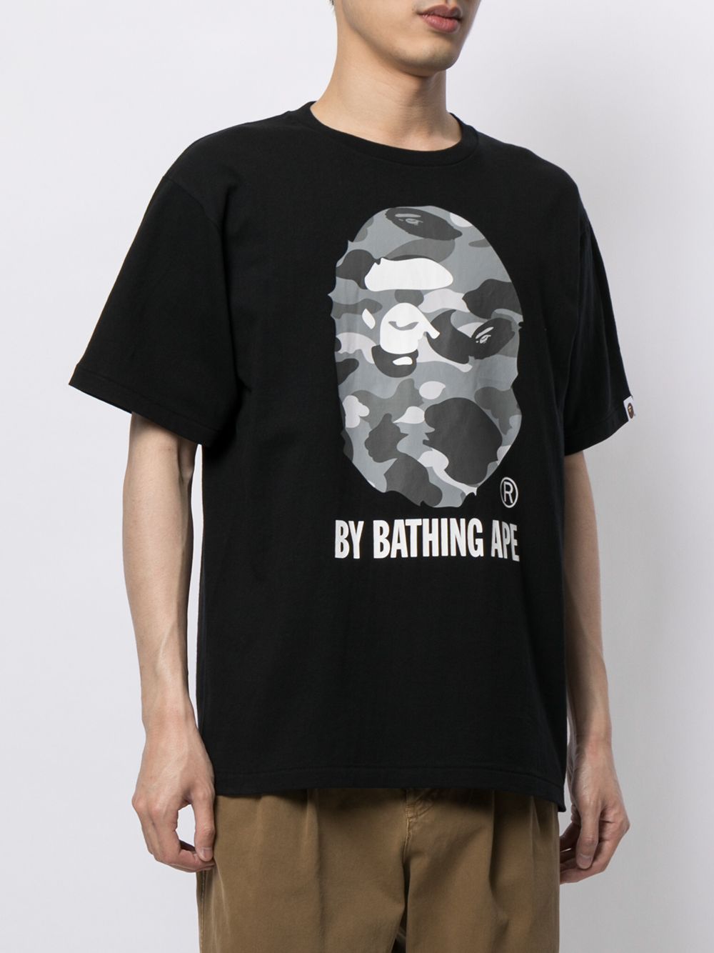 фото A bathing ape® футболка с короткими рукавами и логотипом