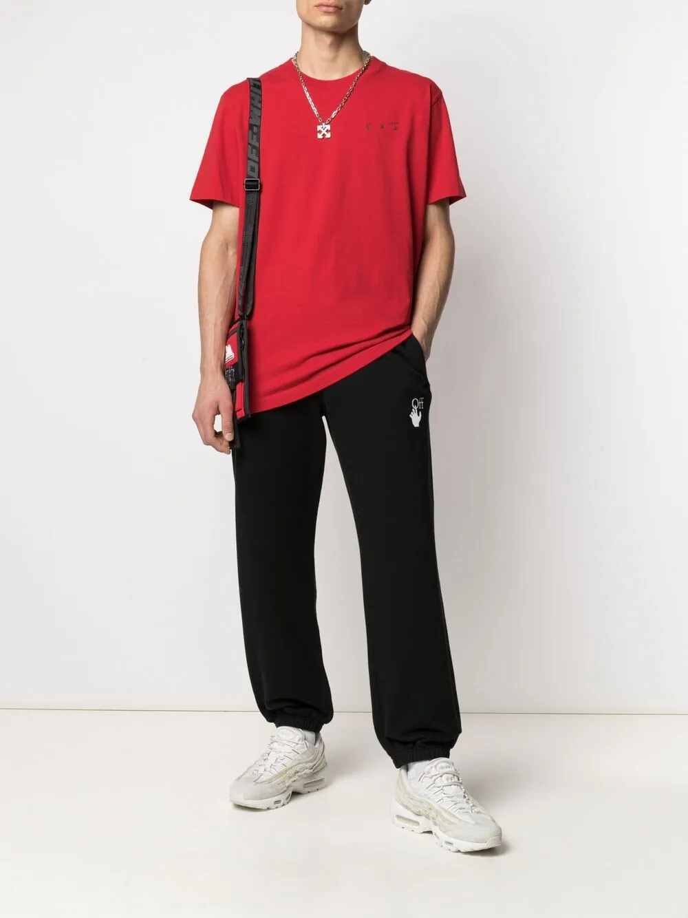 фото Off-white футболка с логотипом