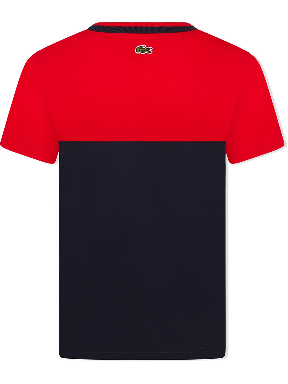 фото Lacoste kids футболка в стиле колор-блок