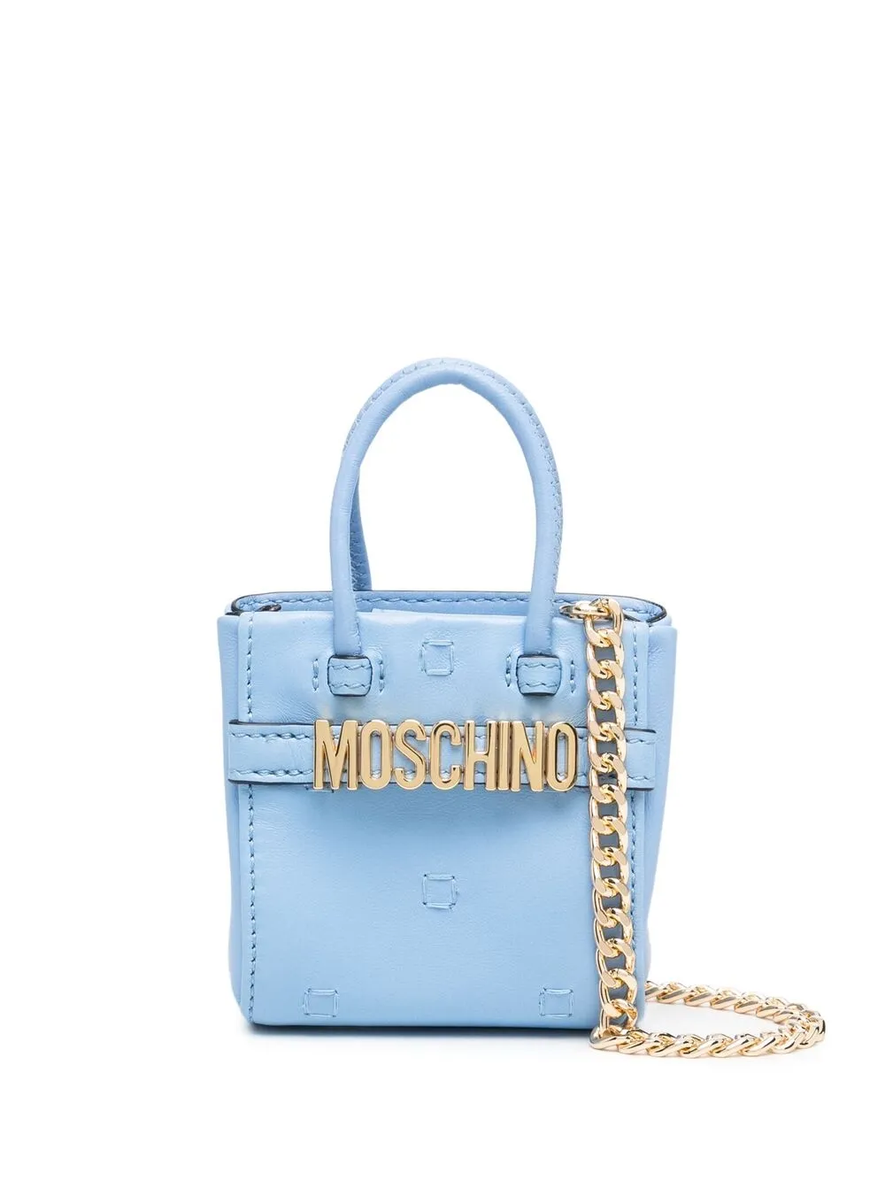 фото Moschino мини-сумка с логотипом