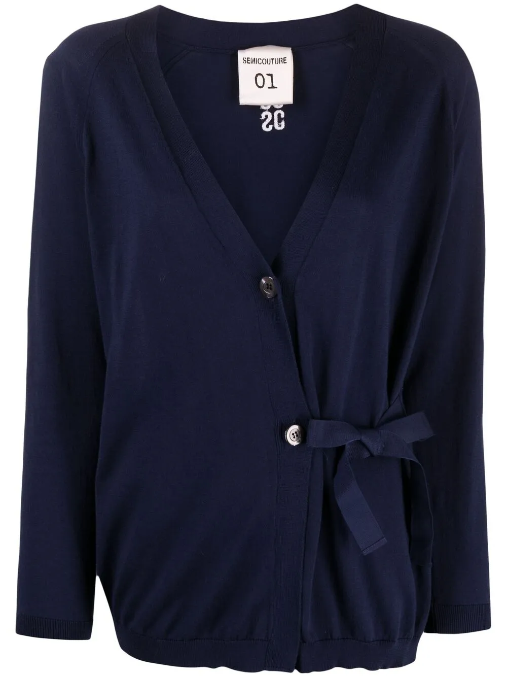 Semicouture кардиган с завязками сбоку 11114₽