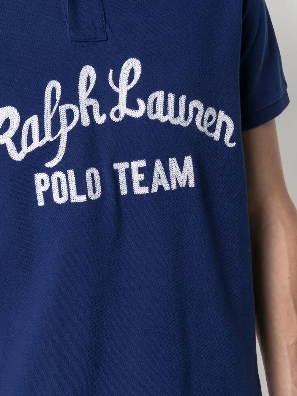 фото Polo ralph lauren рубашка на пуговицах с вышитым логотипом