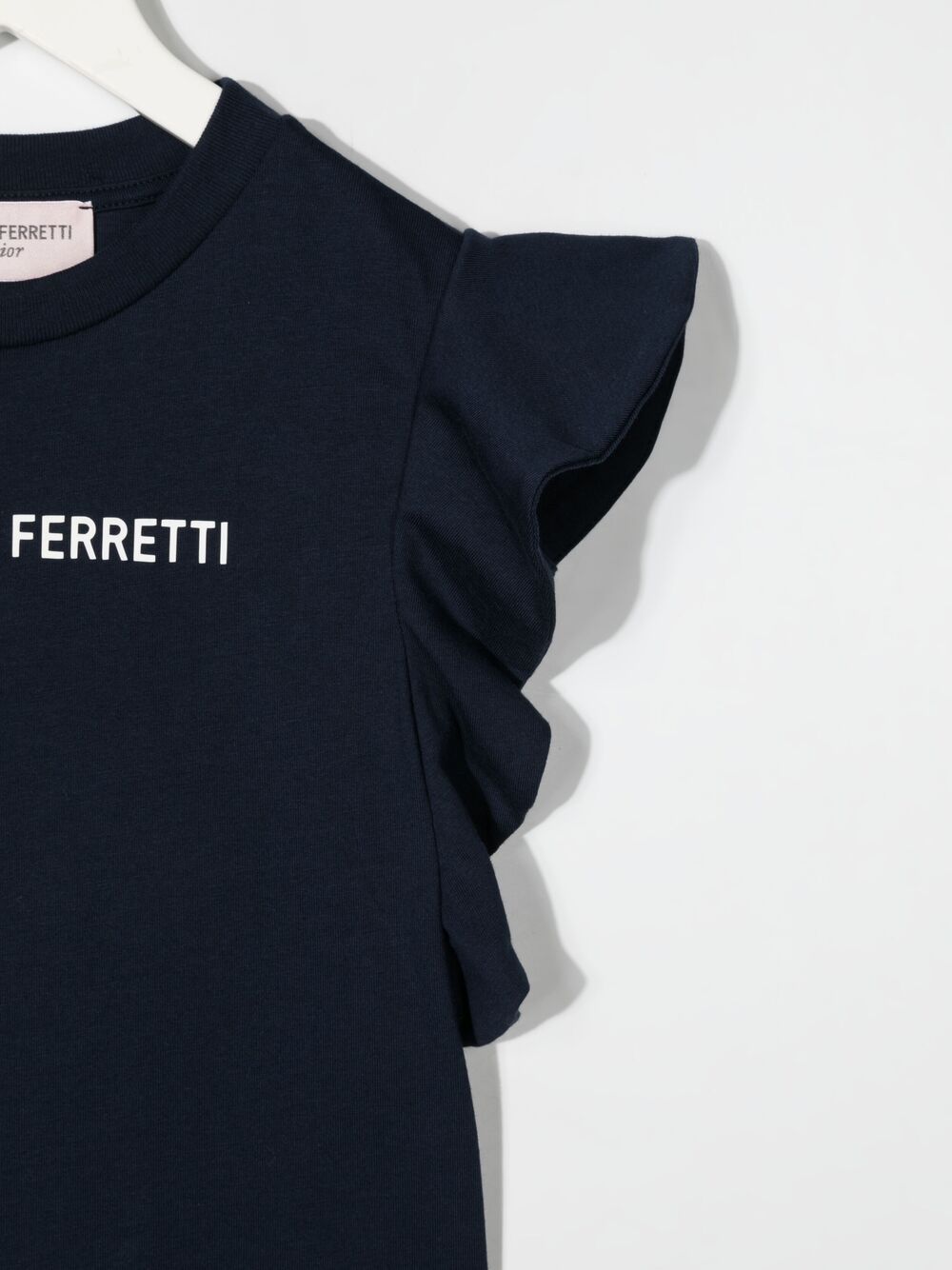 фото Alberta ferretti kids logo-print cotton t-shirt