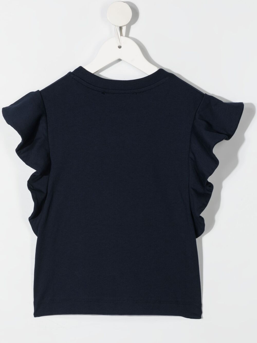 фото Alberta ferretti kids logo-print cotton t-shirt