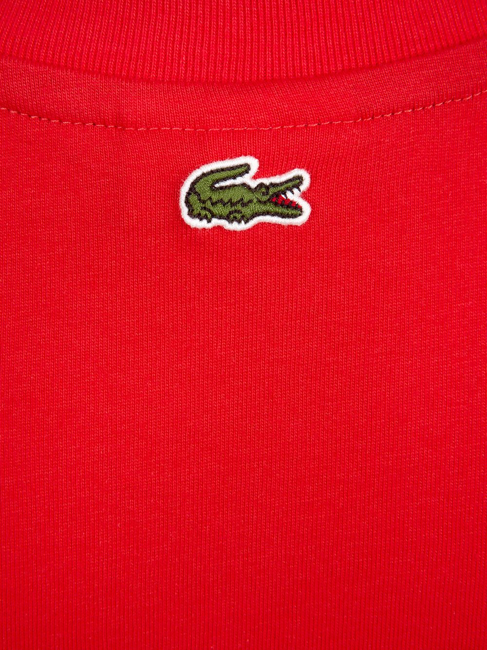 фото Lacoste kids футболка с логотипом