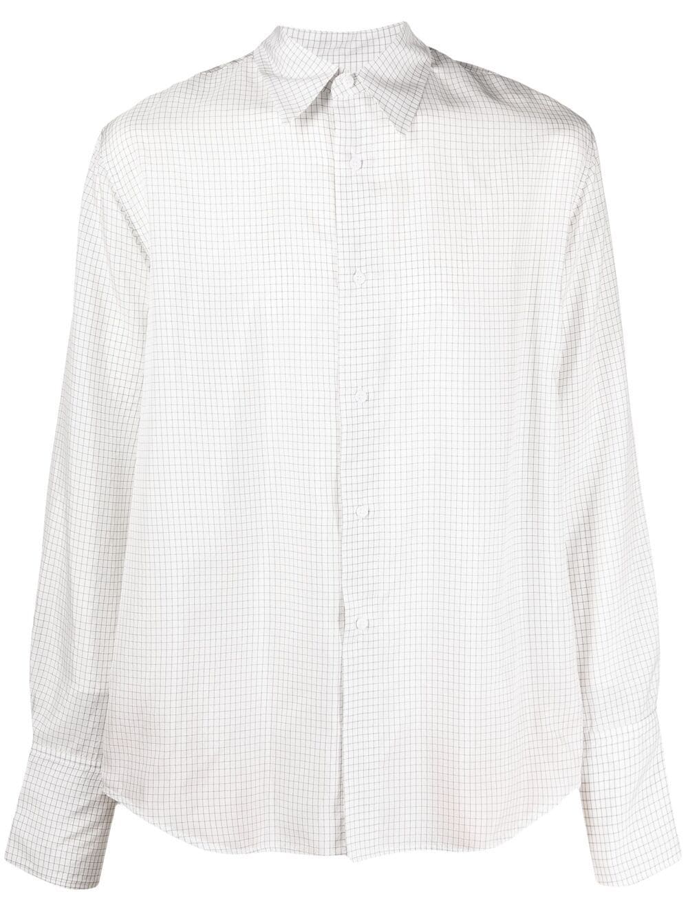 Christian Wijnants Grid-check Shirt In White