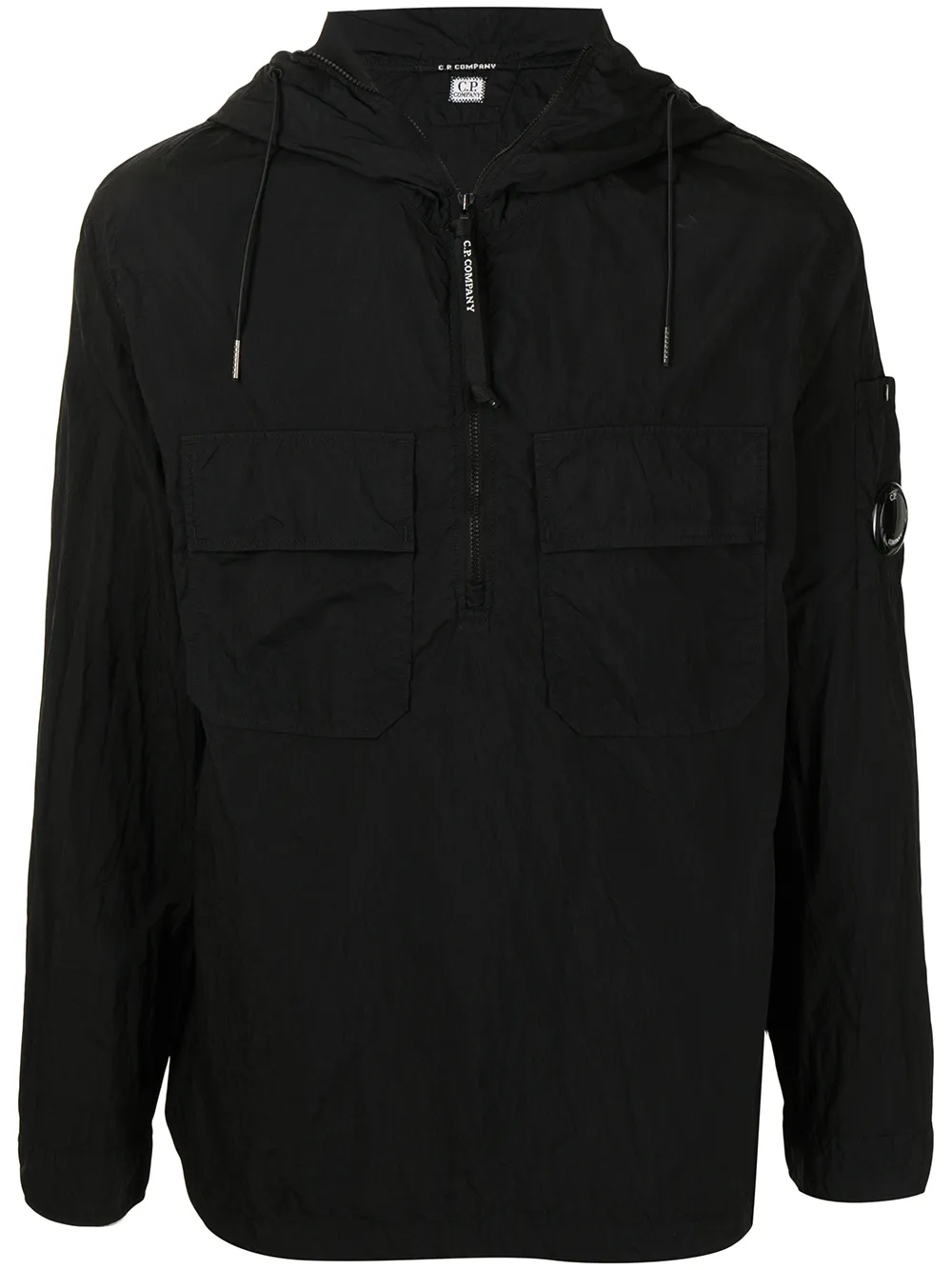 

C.P. Company chamarra con capucha - Negro