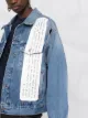 MM6 Maison Margiela Description print denim jacket