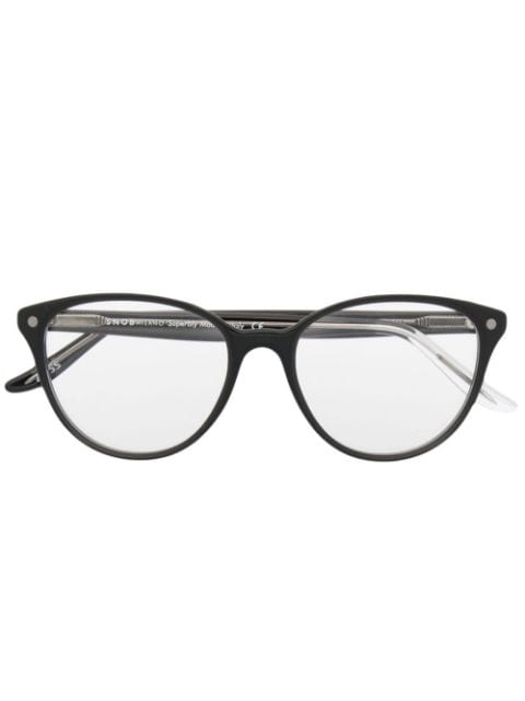 Snob Chicca round-frame glasses