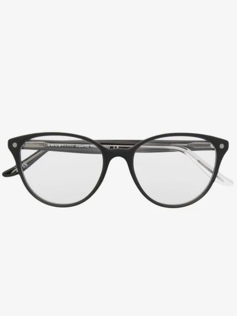 Snob Chicca round-frame glasses