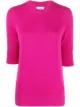 Image 1 of Barrie round neck cashmere top
