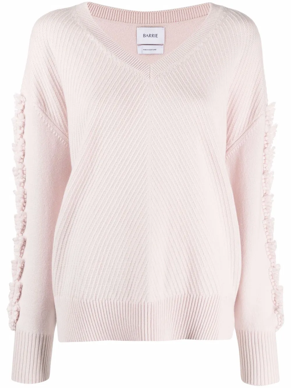 Barrie кашемировый джемпер с V-образным вырезом