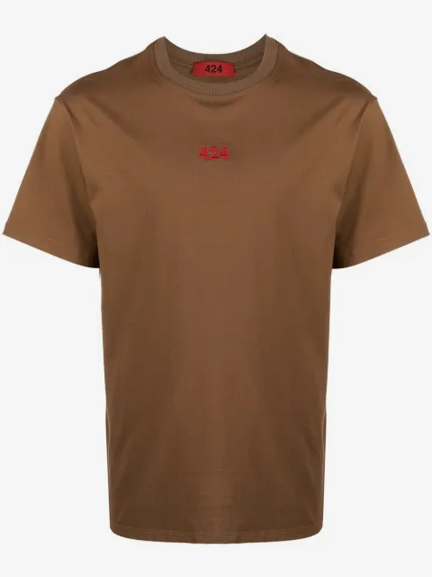 424 embroidered micro logo T-shirt