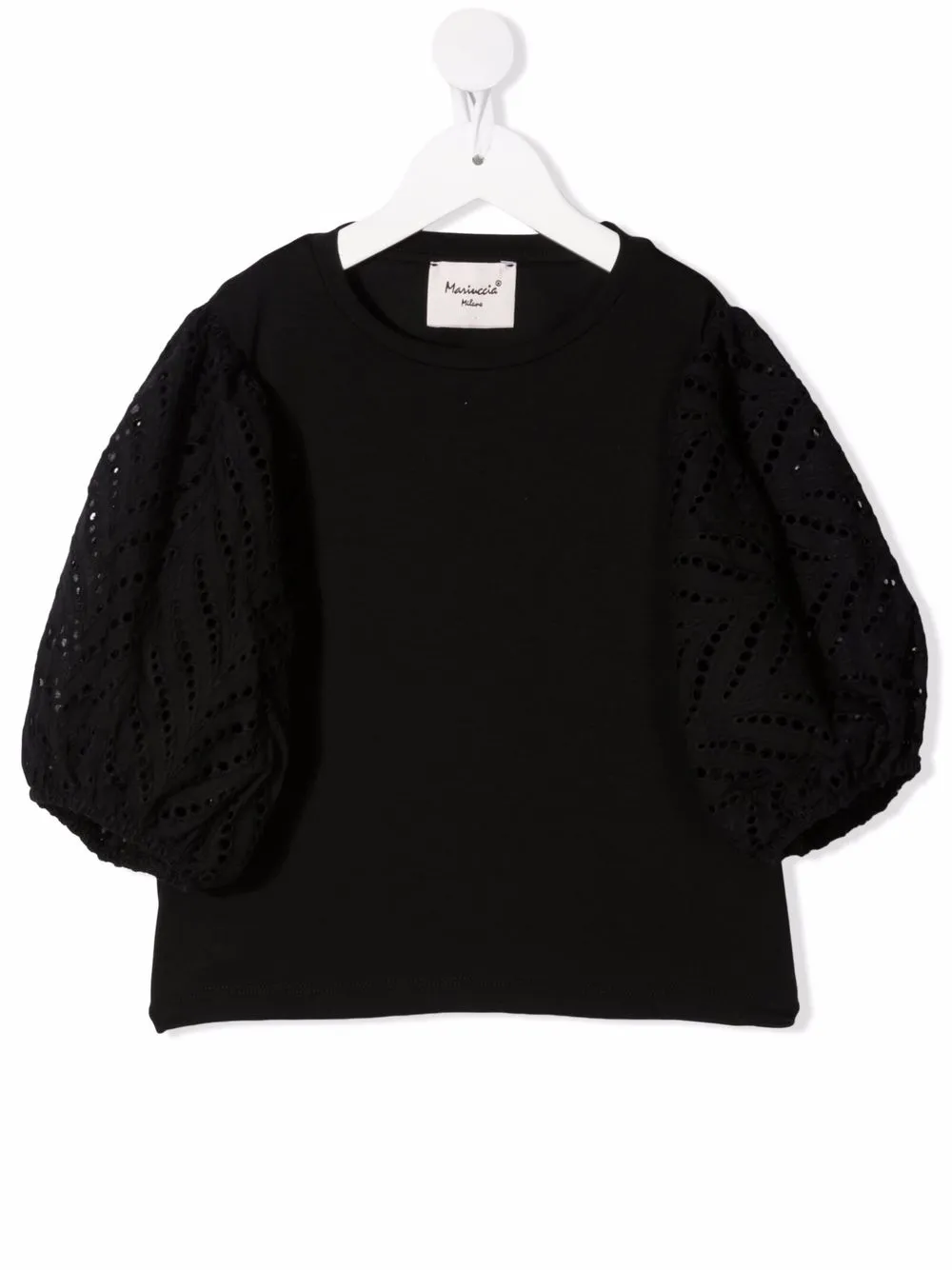 Mariuccia Milano Kids блузка с объемными рукавами