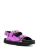 Imagen 2 de Isabel Marant sandalias con correa con hebilla y efecto metalizado