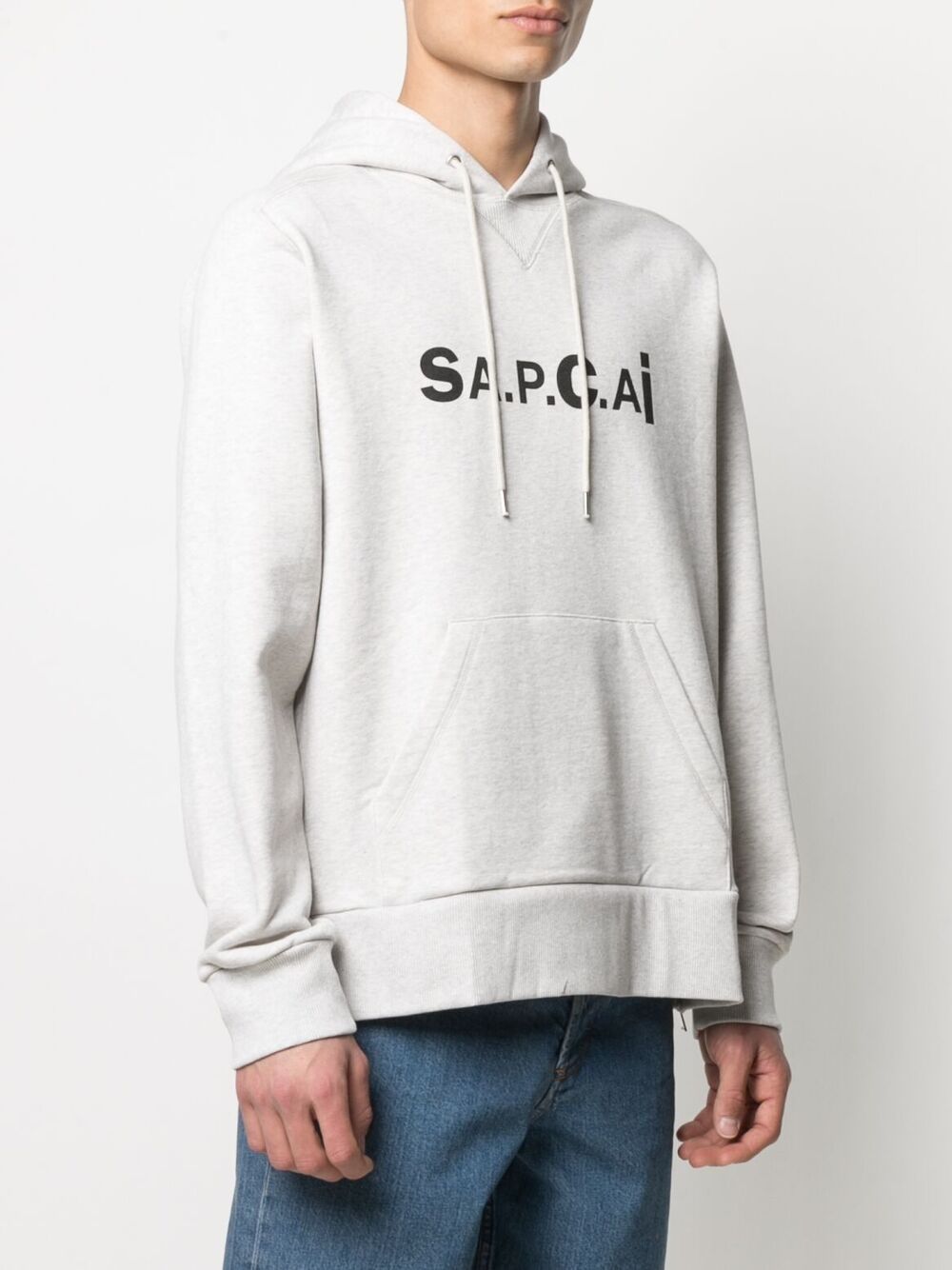 фото A.p.c. худи talyo из коллаборации с sacai