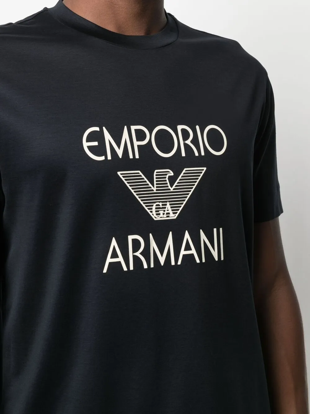 фото Emporio armani футболка с логотипом