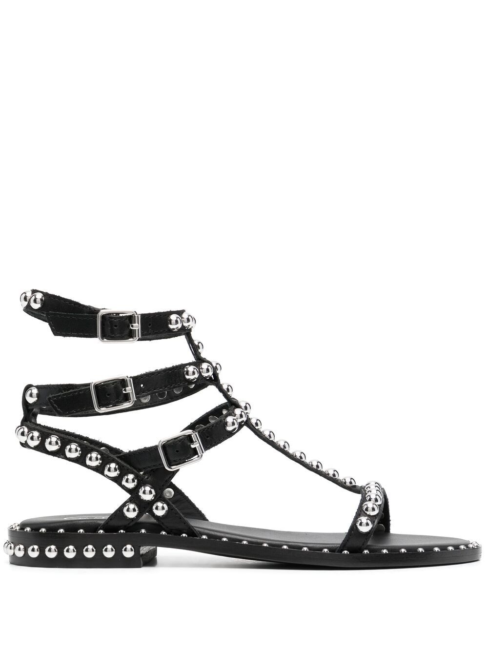 ASH DANIEL STUDDED LEATHER SANDALS B