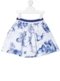 Monnalisa disney-cartoon skirt - White