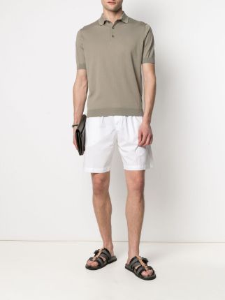 two-tone cotton deck shorts展示图