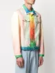 Casablanca tie dye-print denim jacket