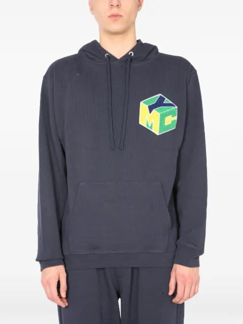 YMC sudadera con capucha y logo gráfico